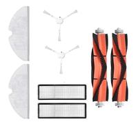 GRASKY Side Roller HEPA Filter Main Brush Mop Kit/Fit for XIAOMI MIJIA 1C 1T STYTJ01ZHM and STYTJ02ZHM Vacuum Cleaner Parts (Color : for 1C-04)