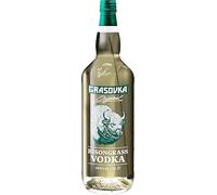 Grasovka Premium Zubrovka Bison Grass Vodka with Bison Grass Stalk 1 Litre