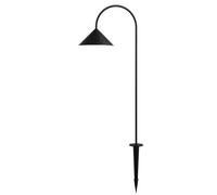 Grasp Garden Lamp With Spear Matt Black