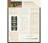 Grasping God's Word Laminated Sheet (Zondervan Get an A! Study Guides)