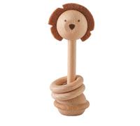 Grasping Toy - Wood Ring Rattle, Baby Sensory Play | Natural Wooden Shaker Gift, Development Toy, Children's Holiday Present for Christmas Birthday Occasion
