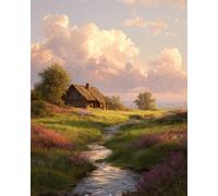 Grass 70 Piece Jigsaw Puzzles for Adults, Colourful, Challenging & Brainteasing Adult puzzles 70 Pieces Stream, Fun jigsaws for The Whole Family 14x10 inch