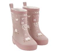 Grass & Air Kids Wellies, Peppa Pig Colour-Changing Childrens Rain Boots, Peppa Pink