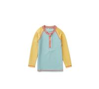 Grass & Air Pistachio Ribbed Kids Long Sleeve Rash Vest (1/2 years)