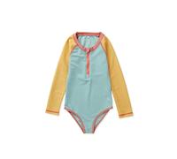 Grass & Air Pistachio Ribbed Kids Long Sleeve Swimsuit (2/3 years)