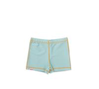 Grass & Air Pistachio Ribbed Kids Shortie Swim Shorts (3/4 Years)