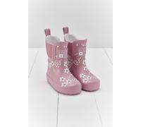 Grass & Air Women's Floral Shortie Welly Boot in Pink | Size: 12 Grass & Air Pink 12