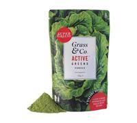 Grass & Co. ACTIVE Super Greens Daily Wellness Support Powder Apple & Ginger Flavour - 120g