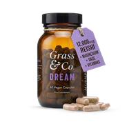 Grass & Co. DREAM Reishi Mushrooms with Magnesium + Sage, 60 Vegan Capsules