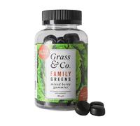 Grass & Co. Family Super Greens Multivitamin Daily Wellness Support Gummies with Probiotics - 60 Gummies