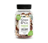 Grass & Co. FOCUS Lion's Mane Lemon & Elderflower 5000mg 60 Gummies
