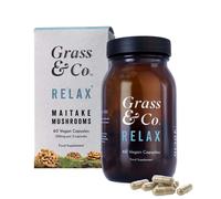 Grass & Co - Mushrooms Capsules Relax Maitake Mushrooms x 60 Capsules for Men and Women