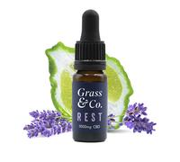 Grass & Co. REST 10ml, 1,000mg CBD Consumable Oil