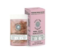 Grass Fed Beef Organs Supplement (Liver, Kidney & Heart) - Beef Liver Supplements for Women's Overall Wellness, Hormone Balance & Energy - Kidney Cleanse Detox and Repair - 90 Vegan Capsules