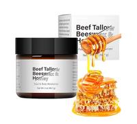 Grass-Fed Beef Tallow Skin Care,Skin Barrier Cream,Tallow and Honey Cream,Natural Tallow Face Moisturizer for Face & Body, Organic Hydrating Beef Tallow Honey Balm