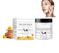 Grass Fed Beef Tallow Skin Care,Tallow Face Cream,Beef Tallow Moisturiser,Grass-Fed Tallow and Honey Balm,Deeply Nourish Face & Body for Women and Men,120g.