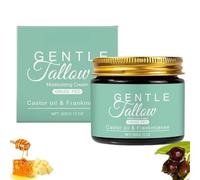 Grass-fed Beef Tallow with Frankincense Oil & Castor oil, 2025 New Beef Tallow Moisturizer for Skin, Hydrating & Nourishing Balm for Sensitive Skin, for Skin Face Body Moisturizer