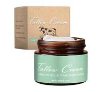 Grass-fed Beef Tallow with Frankincense Oil & Castor oil, Organic Beef Tallow Moisturizer for Skin, Tallow and Manuka Honey Cream for Face&Body Natural Moisturizing, Beef Tallow Skin Care,1Pcs