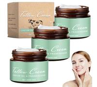 Grass-fed Beef Tallow with Frankincense Oil & Castor Oil, Organic Whipped Tallow Balm With Castor Oil & Frankincense For Natural Skincare & Moisturizing, Beef Tallow Skin Care (3)
