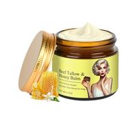 Grass-Fed Tallow Face Cream | Organic Beef Tallow Moisturiser for Skin-Beef Tallow Skin Care-Deeply Moisturising, Soothing & Repairing-Non-Greasy, Fast Absorbing-Tallow & Honey Balm for Sensitive Skin