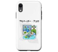 Grass Fun UI UX Designer Computer Retro Fish Frutiger Aero Case for iPhone XR