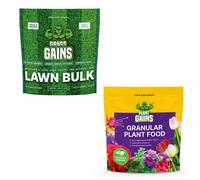 Grass Gains Lawn Bulk Moss Edition & Granular Bloom Plant Food