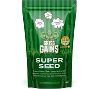 Grass Gains Super Seed 1Kg, Fast Growth Lawn Seed