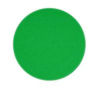 Grass Green Print Round Mousepad, Rubber Base Computer Mousepad for Laptop, Desktop and Gaming