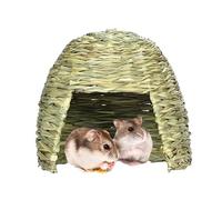 Grass House For Rabbits, Sleeping Bed Grass Nest, Guinea Hog Hiding Nest, Small Animal Play Hideaway Bed, Habitat Decor For Small Pets, Hay Bed Playhouse, Chinchilla Hideouts, Hamster Nesting House