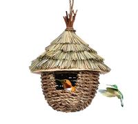 Grass Hummingbird Houses - Outdoor Bird Nesting, Creative Handmade Bird Houses | Yard Decoration For Home, Porch, Tree, Courtyard, Garden, Uniquess Nature Inspired Birdhouse Gardens Outdoor Spaces