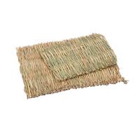 Grass Mat, Chew Toy Pad, Pet Resting Mat, Natural Woven Texture, Eco-Friendly Material, Sleeping Chewing Scratching for Cats Dogs Bunnies, 11.02x15.75