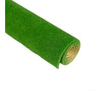 Grass Mat for Miniature Landscapes Made from Nylon for Reliable Performance in Indoor and Outdoor Modeling Environments