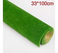 Grass Mat Rolls for Building Wargame and Railway Model Displays (Green 33 * 100cm)