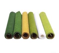 Grass Mat Rolls for Creating Realistic Wargame Battlefields Railway Scenery Sand Table Environments and Diorama Bases (Light Green 50 * 50cm)