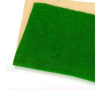 Grass Paper Mat for Architectural Model Layouts Railway Design Building Plans Landscaping Dollhouse Balcony Kids Room Decor (Medium green)