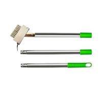 Grass Puller - Long Handle Weed Remover Peeling Brush for Garden, Deck, Patio | Manual Split Weed Tool, Crack Cleaner for Walkways, Driveways, Outdoor Paving Stones and Concrete Herb Column