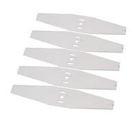 Grass Trimmer Replacement Blades, Electric Mower Blades, 5pcs Steel Electric Mower Head Blades Garden Tool Grass Trimmer Head Blades for Cutting Grass Weeds Underbrush Thorns