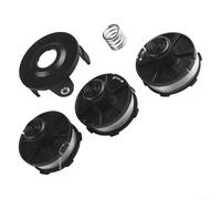 Grass Trimmer Replacement Spool Cover Set, 1 6MM Line, 5pcs Including Bump Feed for DUR181Z Compatible with 1958581 1961469