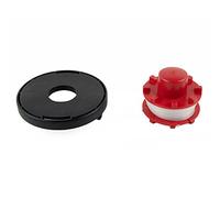 Grass Trimmer Spool Line with Spool Cover Replacement for Einhell CE-CT 36/30 LI E SOLO, for AGILLO 36/255 BL 18/200
