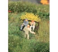 Grass Tufts Yellow-Red 10mm (50)