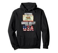 Grass Valley, California CA, Nevada County, Souvenir, Pullover Hoodie