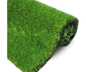 Grass Warehouse 30mm Artificial Grass Natural & Realistic High Density Soft Lush Green Fake Grass, Pet-Friendly, Uv-Resistant (4M X 4M)