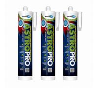 Grass Warehouse Bond It Astro Pro Artificial Grass Glue Adhesive - 3 Pack Hybrid Seaming Glue Cartridges
