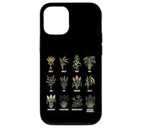 Grasses & Cereals Chart Botanical Guide Plants Enthusiasts Case for iPhone 12/12 Pro