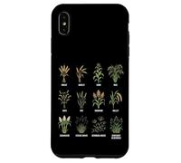 Grasses & Cereals Chart Botanical Guide Plants Enthusiasts Case for iPhone XS Max