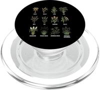 Grasses & Cereals Chart Botanical Guide Plants Enthusiasts PopSockets PopGrip for MagSafe