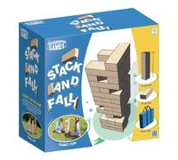Grasshopper Games Giant Stack 'N' Fall Stacking BlocksOne Size Brown RD3469
