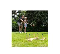 Grasshopper Games Ring Toss Wooden Garden Set One Colour