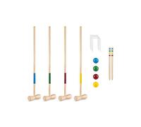 Grasshopper Games Wooden Croquet Set