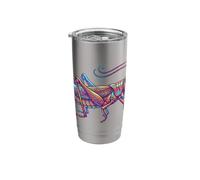 Grasshopper Insect Lover Entomology Bug Lover Orthoptera Stainless Steel Insulated Tumbler